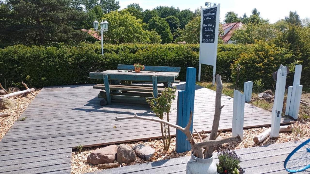 Ferienwohnung Naturparadies Gnitz Lutow Bagian luar foto